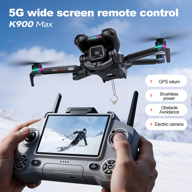 New K900 MAX GPS Drone with 4K - Drone Mapping recension och pris